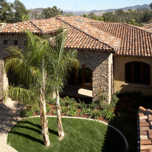 Redland Clay Tile | Two-Piece Mission : Campo Blend | California