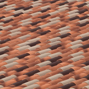 Ludowici | Spanish 18-3/8" Barrel Tile : Custom Color Blend | Alabama