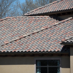 Crown Roof Tiles | Mediterranean : Burnt Terracotta, Khaki Brown, Madera Blend | Texas