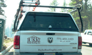 Burke Roofing Truck