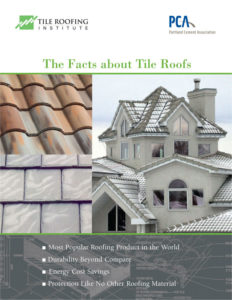 facts of tile brochure